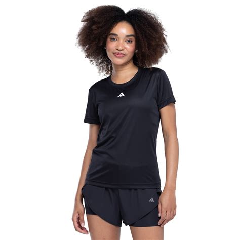 Camiseta Feminina adidas Manga Curta Treino Básica.